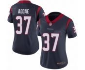 Women's Houston Texans #37 Jahleel Addae Navy Blue Team Color Vapor Untouchable Limited Player Football Jersey