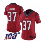 Women's Houston Texans #37 Jahleel Addae Red Alternate Vapor Untouchable Limited Player 100th Season Football Jersey