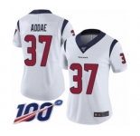Women's Houston Texans #37 Jahleel Addae White Vapor Untouchable Limited Player 100th Season Football Jersey