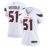 Women's Houston Texans #51 Will Anderson Jr. White 2024 Stitched Jersey