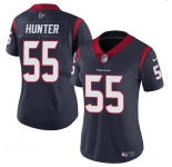 Women's Houston Texans #55 Danielle Hunter Navy Vapor Untouchable Limited Stitched Jersey