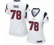 Women's Houston Texans #78 Laremy Tunsil Game White Football Jersey