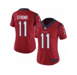 Women's Nike Houston Texans #11 Jaelen Strong Vapor Untouchable Limited Red Alternate NFL Jersey