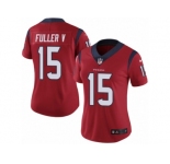 Women's Nike Houston Texans #15 Will Fuller V Vapor Untouchable Limited Red Alternate NFL Jersey
