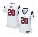 Women's Nike Houston Texans #20 Justin Reid Game White NFL Jersey