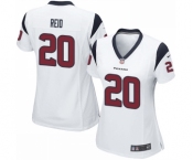 Women's Nike Houston Texans #20 Justin Reid Game White NFL Jersey