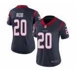 Women's Nike Houston Texans #20 Justin Reid Navy Blue Team Color Vapor Untouchable Limited Player NFL Jersey