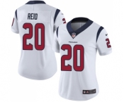 Women's Nike Houston Texans #20 Justin Reid White Vapor Untouchable Elite Player NFL Jersey