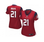 Women's Nike Houston Texans #21 A.J. Bouye Limited Red Alternate NFL Jersey