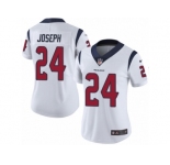 Women's Nike Houston Texans #24 Johnathan Joseph Vapor Untouchable Limited White NFL Jersey