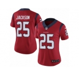 Women's Nike Houston Texans #25 Kareem Jackson Vapor Untouchable Limited Red Alternate NFL Jersey