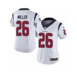 Women's Nike Houston Texans #26 Lamar Miller Vapor Untouchable Limited White NFL Jersey