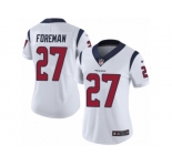 Women's Nike Houston Texans #27 D'Onta Foreman Vapor Untouchable Limited White NFL Jersey