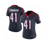 Women's Nike Houston Texans #41 Zach Cunningham Vapor Untouchable Limited Navy Blue Team Color NFL Jersey