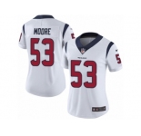 Women's Nike Houston Texans #53 Sio Moore White Vapor Untouchable Limited Player NFL Jersey