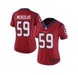 Women's Nike Houston Texans #59 Whitney Mercilus Vapor Untouchable Limited Red Alternate NFL Jersey