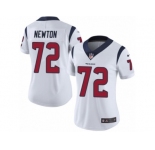 Women's Nike Houston Texans #72 Derek Newton Vapor Untouchable Limited White NFL Jersey