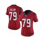 Women's Nike Houston Texans #79 Jeff Allen Vapor Untouchable Limited Red Alternate NFL Jersey
