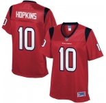 nike women nfl jerseys houston texans #10 hopkins red[nike]