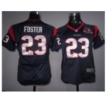 nike women nfl jerseys houston texans #23 foster blue[10th Patch][nike]