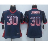 nike women nfl jerseys houston texans #30 johnson blue[Elite drift fashion]