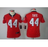 nike women nfl jerseys houston texans #44 tate red[nike limited]