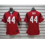 nike women nfl jerseys houston texans #44 tate red[nike]