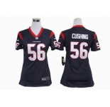 nike women nfl jerseys houston texans #56 cushing blue[nike]
