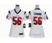 nike women nfl jerseys houston texans #56 cushing white[nike]