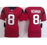 nike women nfl jerseys houston texans #8 schaub red[nike]