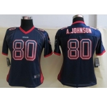 nike women nfl jerseys houston texans #80 a.johnson blue[nike drift fashion]