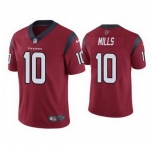 Youth Houston Texans #10 Davis Mills Red Vapor Untouchable Limited Stitched Jersey