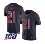 Youth Houston Texans #21 Bradley Roby Limited Navy Blue Rush Vapor Untouchable 100th Season Football Jersey