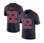 Youth Houston Texans #22 Gareon Conley Limited Navy Blue Rush Vapor Untouchable Football Jersey