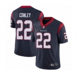 Youth Houston Texans #22 Gareon Conley Navy Blue Team Color Vapor Untouchable Limited Player Football Jersey