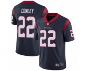 Youth Houston Texans #22 Gareon Conley Navy Blue Team Color Vapor Untouchable Limited Player Football Jersey
