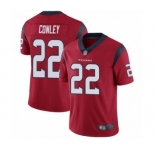Youth Houston Texans #22 Gareon Conley Red Alternate Vapor Untouchable Limited Player Football Jersey