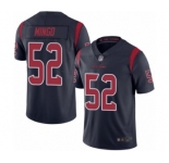 Youth Houston Texans #52 Barkevious Mingo Limited Navy Blue Rush Vapor Untouchable Football Jersey