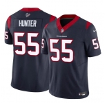 Youth Houston Texans #55 Danielle Hunter Navy 2024 F.U.S.E Vapor Untouchable Limited Stitched Football Jersey