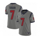 Youth Houston Texans #7 Ka'imi Fairbairn Limited Gray Inverted Legend Football Jersey