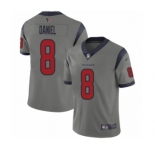 Youth Houston Texans #8 Trevor Daniel Limited Gray Inverted Legend Football Jersey