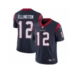 Youth Nike Houston Texans #12 Bruce Ellington Navy Blue Team Color Vapor Untouchable Limited Player NFL Jersey