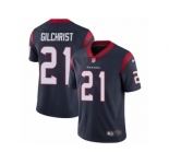 Youth Nike Houston Texans #21 Marcus Gilchrist Navy Blue Team Color Vapor Untouchable Limited Player NFL Jersey