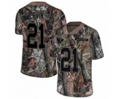 Youth Nike Houston Texans #21 Tyler Ervin Limited Camo Rush Realtree NFL Jersey