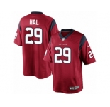 Youth Nike Houston Texans #29 Andre Hal Limited Red Alternate NFL Jersey