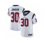 Youth Nike Houston Texans #30 Kevin Johnson Vapor Untouchable Limited White NFL Jersey