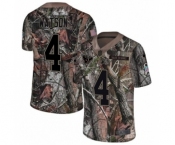 Youth Nike Houston Texans #4 Deshaun Watson Limited Camo Rush Realtree NFL Jersey
