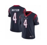 Youth Nike Houston Texans #4 Deshaun Watson Vapor Untouchable Limited Navy Blue Team Color NFL Jersey