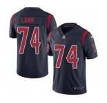 Youth Nike Houston Texans #74 Kendall Lamm Limited Navy Blue Rush Vapor Untouchable NFL Jersey