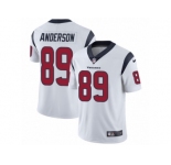 Youth Nike Houston Texans #89 Stephen Anderson Vapor Untouchable Limited White NFL Jersey